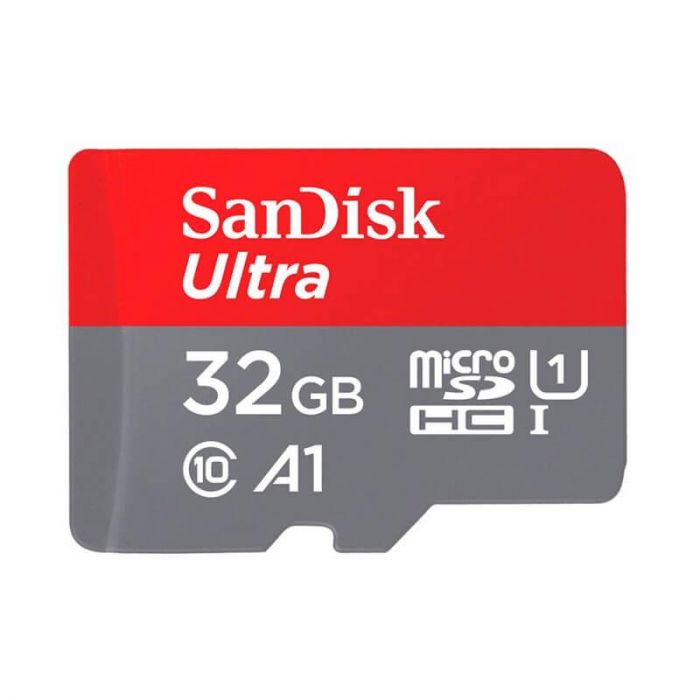 Карта пам`ятi MicroSDHC 32GB UHS-I Class 10 SanDisk Ultra A1 R120MB/s (SDSQUA4-032G-GN6MN)