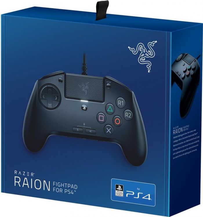 Геймпад Razer Raion Fightpad for PS4 Black (RZ06-02940100-R3G1)