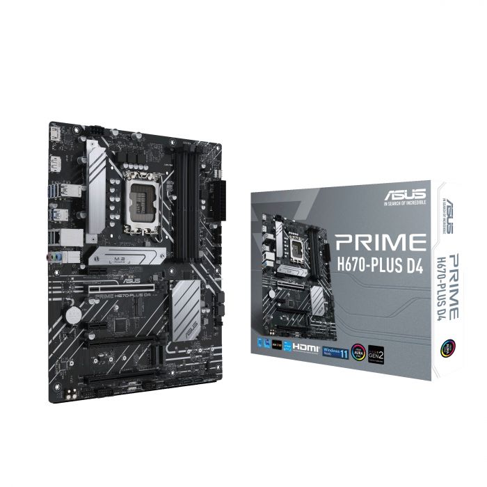 Материнська плата ASUS PRIME H670-PLUS D4 Socket 1700