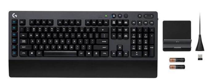 Клавіатура бездротова Logitech G613 (920-008395) Black USB/Bluetooth