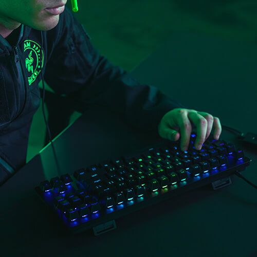 Клавіатура Razer Huntsman Tournament Edition (RZ03-03080100-R3M1) Black USB