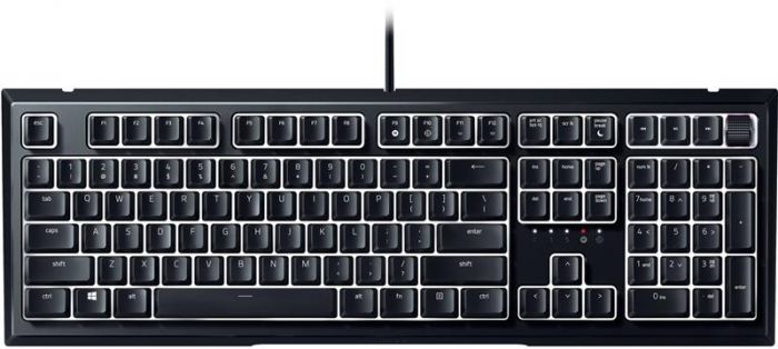 Клавiатура Razer Ornata V2 (RZ03-03380700-R3R1) Black USB