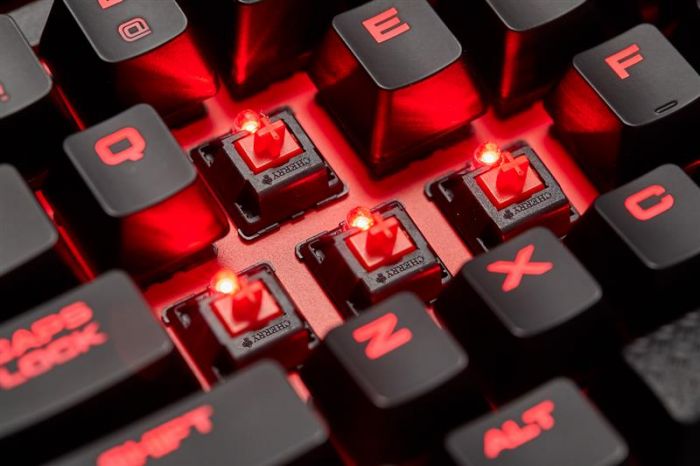 Клавіатура Corsair K63 Cherry MX Red Black (CH-9115020-RU) 