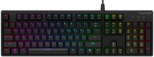 Клавіатура Hator Rockfall Evo Optical Black (HTK-610)