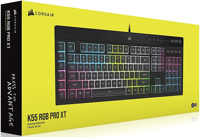 Клавіатура Corsair K55 Pro XT RGB Black (CH-9226715-RU)