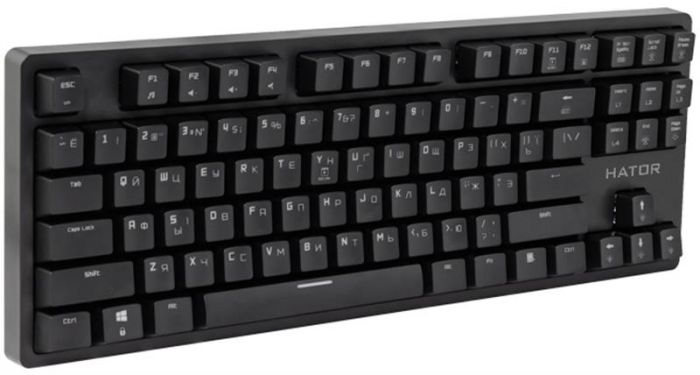 Клавіатура Hator Rockfall Evo TKL Optical Ukr (HTK-630) Black USB