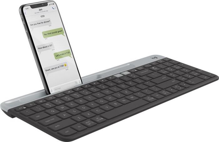 Клавіатура бездротова Logitech K580 Slim Multi-Device Wireless (920-009275) Graphite USB/Bluetooth