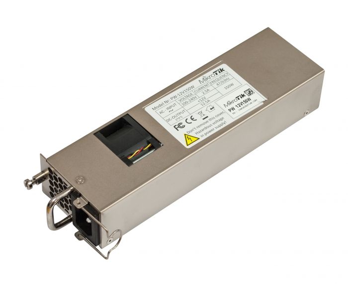 Блок живлення Mikrotik 12POW150 (12v 150W AC/DC, Hot Swap БП для CCR1072/2216 и CRS504/CRS518)