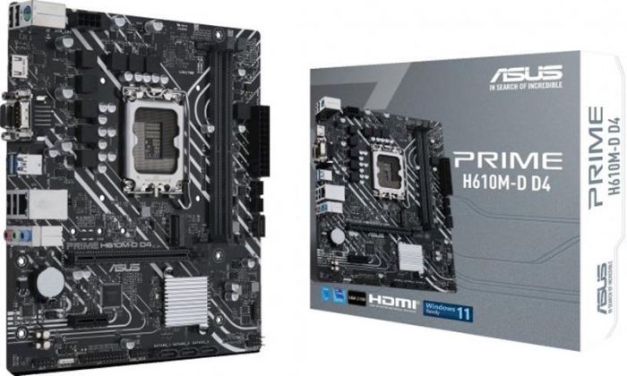 Материнська плата Asus Prime H610M-D D4 Socket 1700