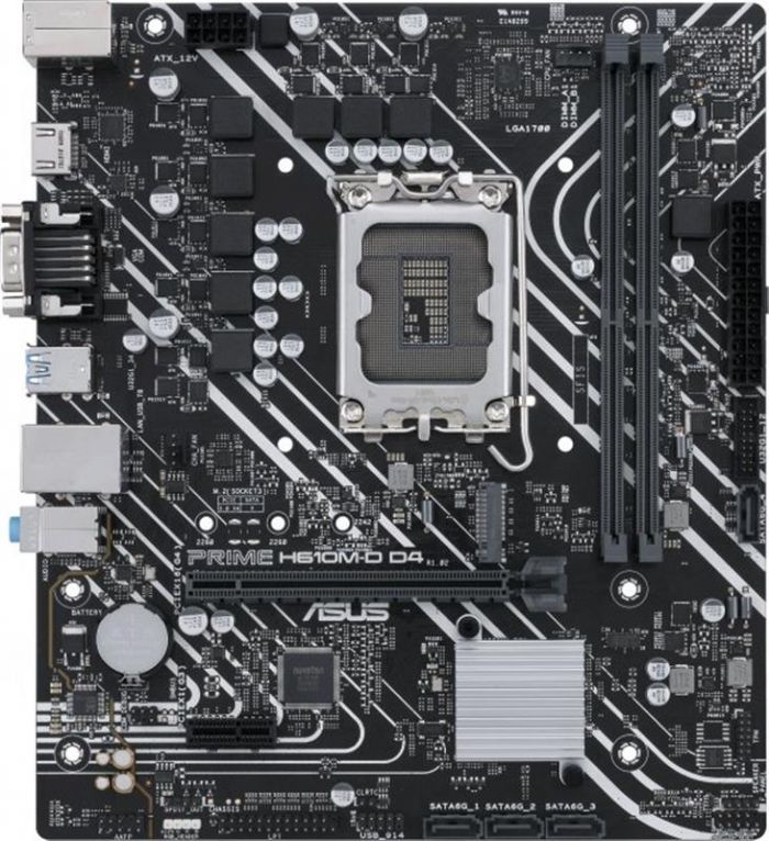 Материнська плата Asus Prime H610M-D D4 Socket 1700