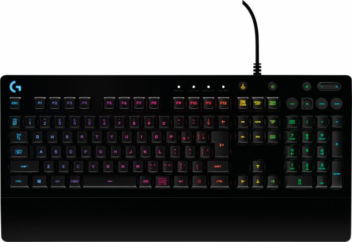 Клавіатура Logitech G213 Prodigy RGB Gaming (920-008092) Black USB