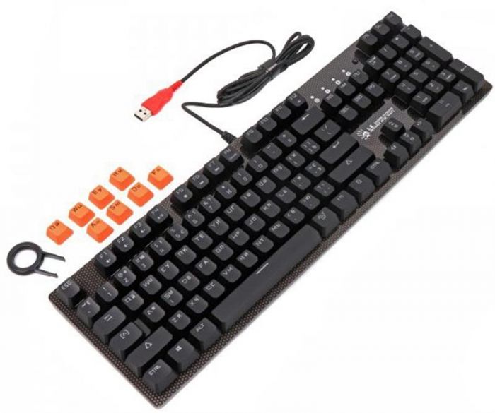Клавіатура A4Tech Bloody B800 Ukr Black USB