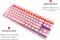 Клавіатура Motospeed K82 Hot-Swap Outemu Red Ukr (mtk82phsr) Pink USB
