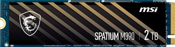 Накопичувач SSD 2TB MSI Spatium M390 M.2 2280 PCIe 3.0 x4 NVMe 3D NAND TLC (S78-440Q350-P83)