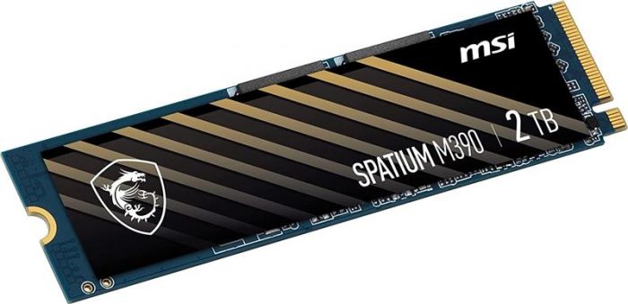 Накопичувач SSD 2TB MSI Spatium M390 M.2 2280 PCIe 3.0 x4 NVMe 3D NAND TLC (S78-440Q350-P83)