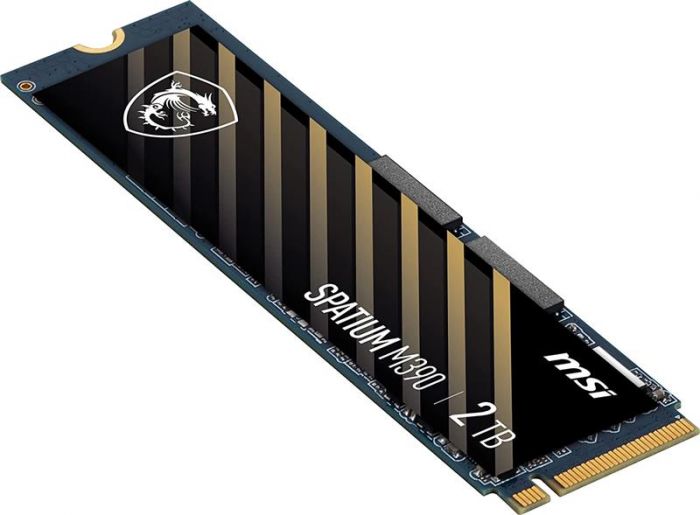 Накопичувач SSD 2TB MSI Spatium M390 M.2 2280 PCIe 3.0 x4 NVMe 3D NAND TLC (S78-440Q350-P83)