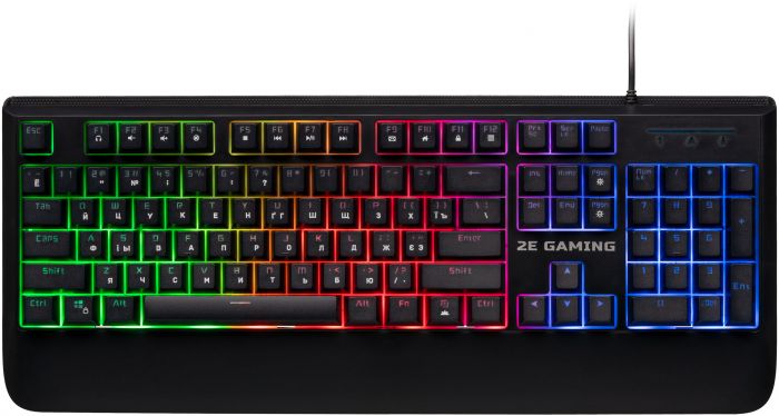 Клавіатура 2E Gaming KG325UB LED Ukr (2E-KG325UB) Black USB