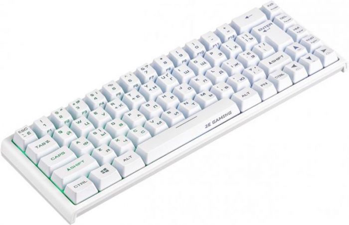 Клавіатура бездротова 2E Gaming KG360UWT RGB White (2E-KG360UWT)