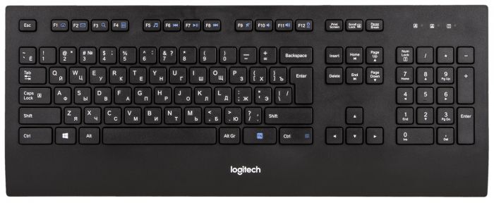 Клавiатура Logitech K280e Corded Keyboard (920-005215) Black USB