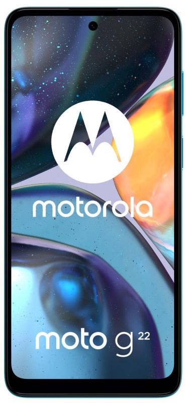 Смартфон Motorola Moto G22 4/64GB Dual Sim Iceberg Blue (PATW0030UA)