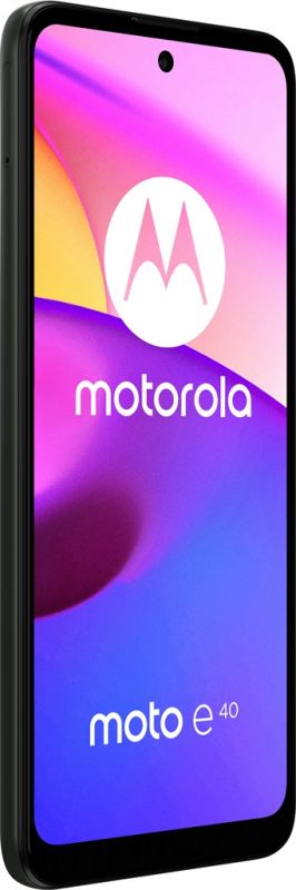 Смартфон Motorola Moto E40 4/64GB Dual Sim Carbon Gray (PARL0001PL)