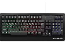 Клавіатура ігрова 2E Gaming KG320 LED Ukr (2E-KG320UB) Black USB