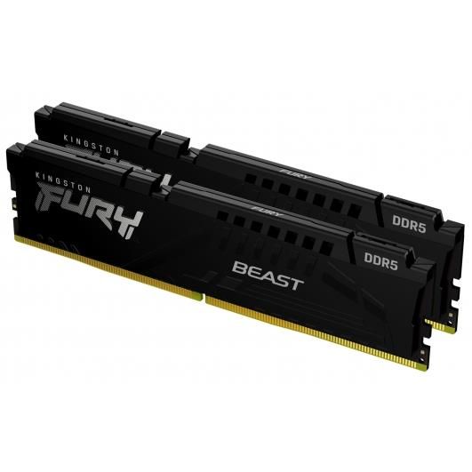 Модуль пам`яті DDR5 2x16GB/5600 Kingston Fury Beast Black (KF556C40BBK2-32)