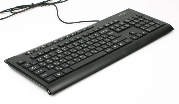 Клавіатура A4Tech KD-800 Ukr Black USB