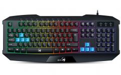 Клавiатура Genius Scorpion K215 Ukr (31310474105) Black USB