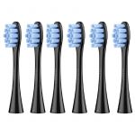 Насадка для зубної електрощітки Oclean P2S5 B06 Standard Clean Brush Head Black (6 шт) (6970810552195)