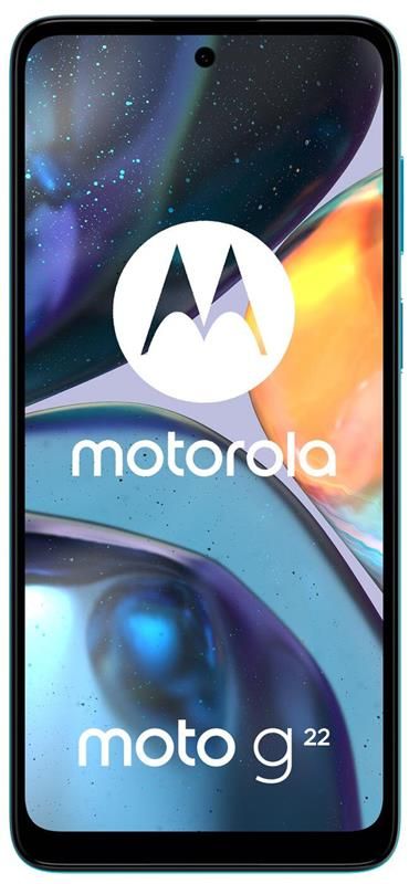Смартфон Motorola Moto G22 4/64GB Dual Sim Arctic Blue (TKOMOTSZA0116) EU_