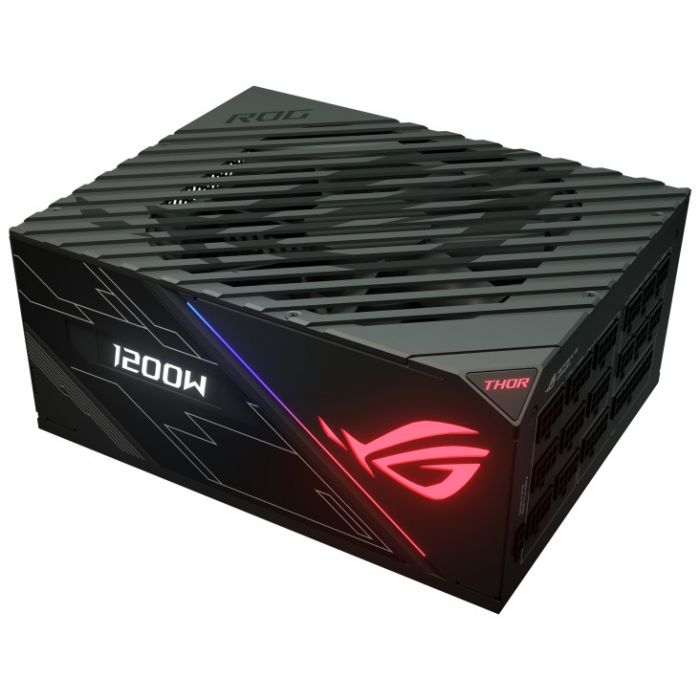 Блок живлення Asus ROG Thor 1200W 80 Plus Platinum Aura OLED (90YE0080-B001N0)