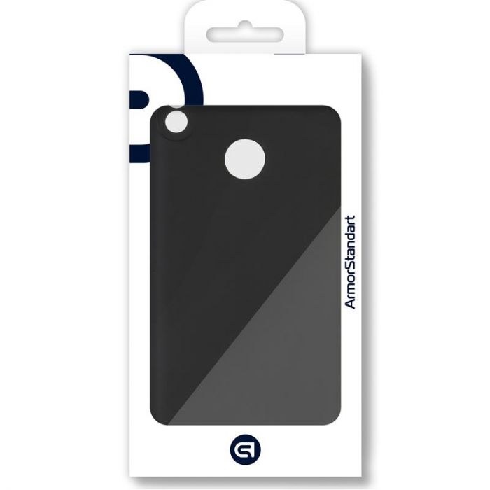 Чохол-накладка Armorstandart Matte Slim Fit для Tecno Pop 3 (BB2) Camera cover Black (ARM63189)