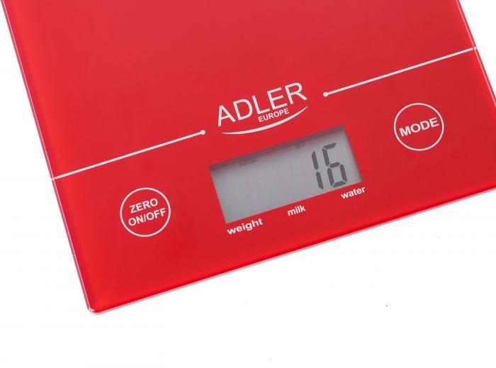 Ваги кухонні Adler AD 3138 Red