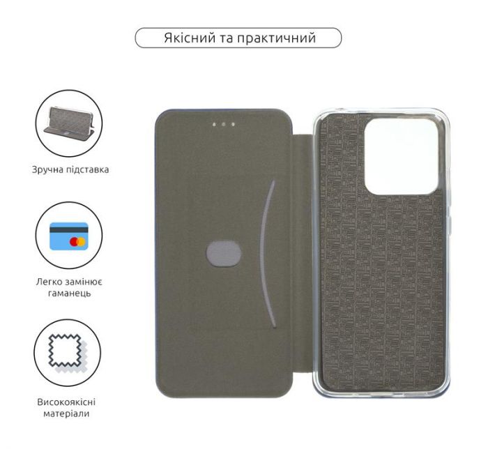 Чохол-книжка Armorstandart G-Case для Xiaomi Redmi 10A Blue (ARM61819)