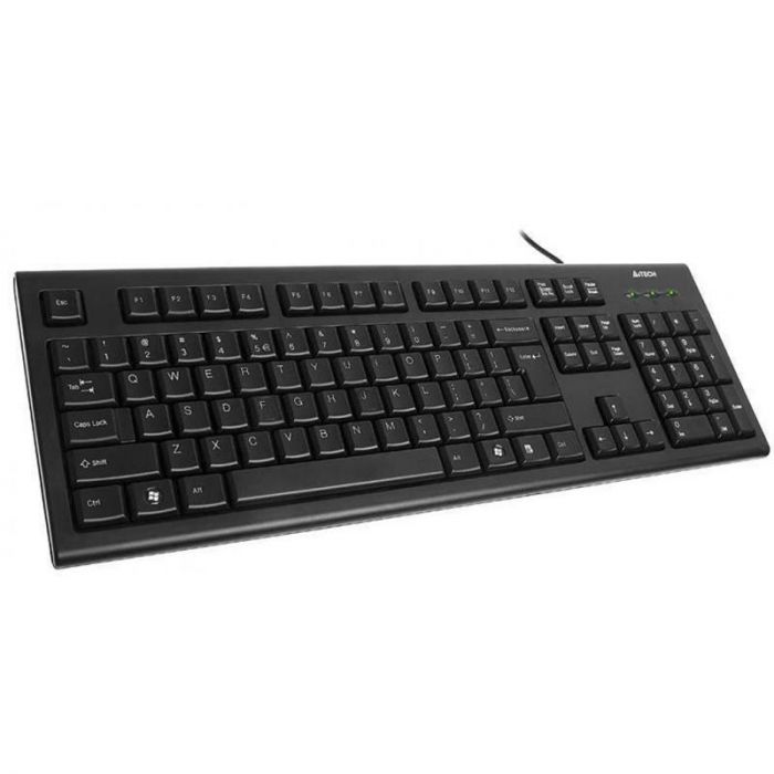 Клавіатура A4Tech KR-85 Ukr Black USB