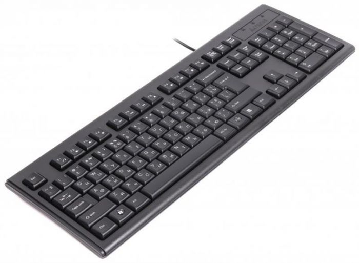 Клавiатура A4tech KR-83 Black USB