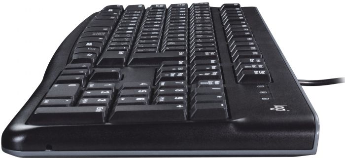 Клавіатура Logitech K120 for Business Ukr (920-002643)  Black USB