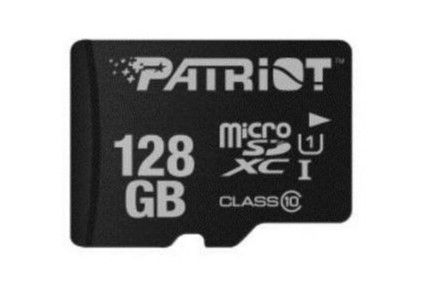 Карта пам`яті MicroSDHC 128GB UHS-I Class 10 Patriot LX (PSF128GMDC10)