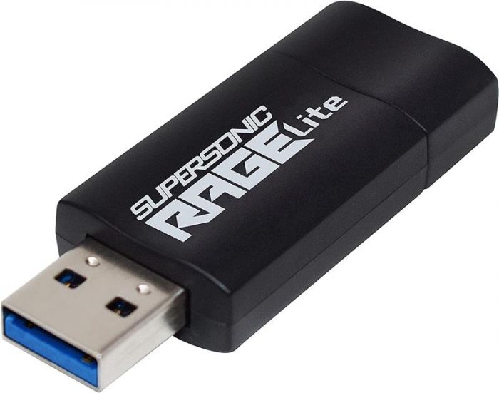 Флеш-накопичувач USB3.2 32GB Patriot Rage Lite Black (PEF32GRLB32U)