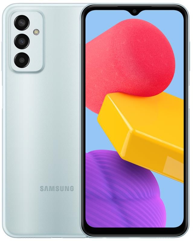 Смартфон Samsung Galaxy M13 SM-M135 4/128GB Dual Sim Light Blue (SM-M135FLBGSEK)_UA