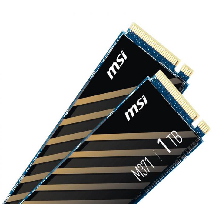 Накопичувач SSD 1TB MSI Spatium M371 M.2 2280 PCIe 3.0 x4 NVMe 3D NAND TLC (S78-440L820-P83)