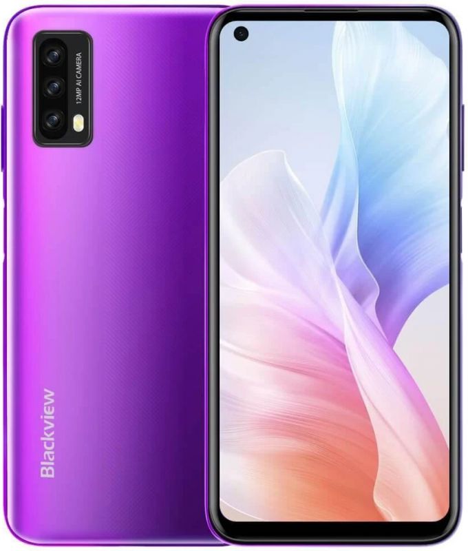 Смартфон Blackview A90 4/64GB Dual Sim Neon Purple (6931548307280)