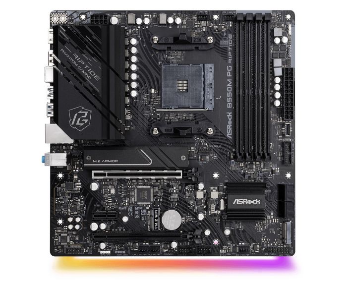 Материнська плата ASRock B550M PG Riptide Socket AM4