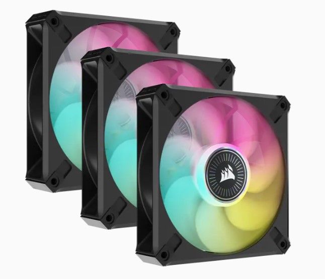 Вентилятор Corsair iCUE ML120 RGB Elite Premium Triple Pack (CO-9050113-WW)