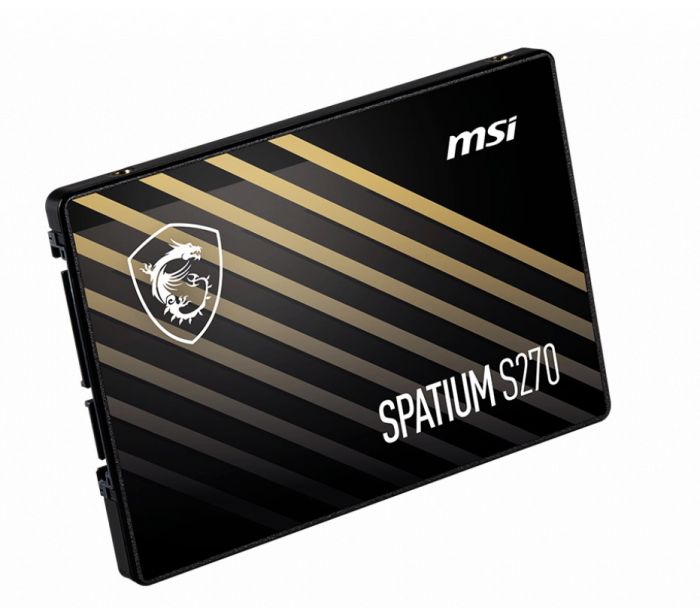Накопичувач SSD  960GB MSI Spatium S270 2.5" SATAIII 3D TLC (S78-440P130-P83)