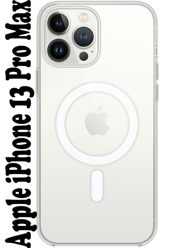 Чохол-накладка BeCover MagSafe для Apple iPhone 13 Pro Max Transparancy (707813)