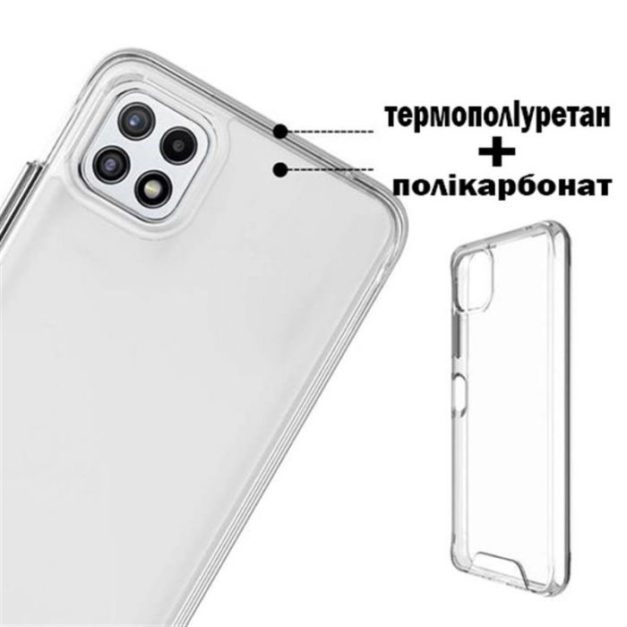 Чохол-накладка BeCover Space Case для Samsung Galaxy A22 5G SM-A226 Transparancy (707804)