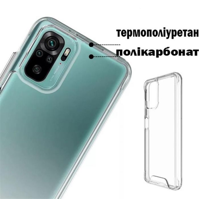 Чохол-накладка BeCover Space Case для Xiaomi Redmi Note 11 Pro/11 Pro 5G/11 Pro Plus 5G Transparancy (707812)