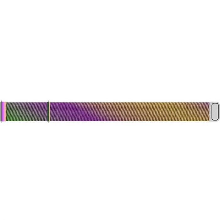Ремінець BeCover Milanese Style для Xiaomi Amazfit Bip (22mm) Lite/Bip S Lite/GTR 42mm/GTS/TicWatch S2/TicWatch E/GTS 3/GTS 2 mini Rainbow (707742)